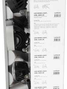 Expositor de venta con LED válido para John Deere