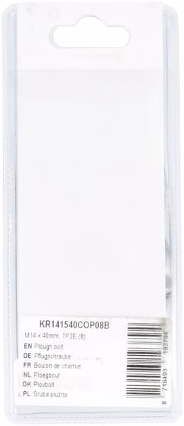 Perno de arado M14 x 40 mm, TF2E (8 uds.) 3 Perno de arado M14 x 40 mm, TF2E (8 uds.) - Imagen 3