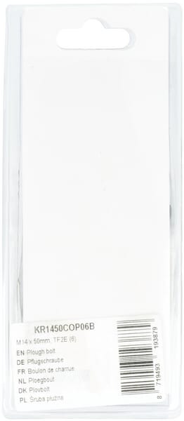 Perno de arado M14 x 50 mm, TF2E (6 uds.) 3 Perno de arado M14 x 50 mm, TF2E (6 uds.) - Imagen 3