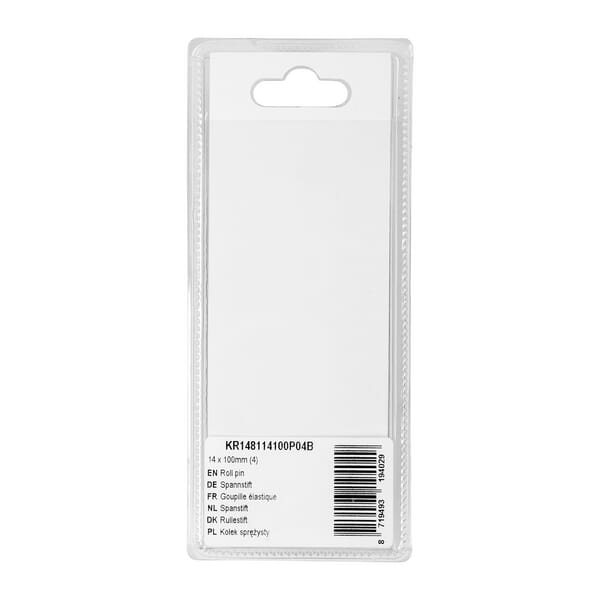 Pasador elástico 14x100 mm (4 uds.) 3 Pasador elástico 14x100 mm (4 uds.) - Imagen 3