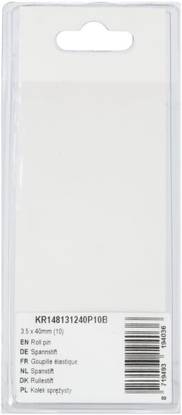 Pasador elástico 3.5x40 mm (10 uds.) 5 Pasador elástico 3.5x40 mm (10 uds.) - Imagen 5