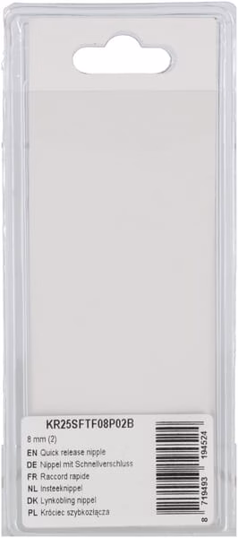 Racor de acoplamiento rápido 8 mm (2 uds.) 5 Racor de acoplamiento rápido 8 mm (2 uds.) - Imagen 5