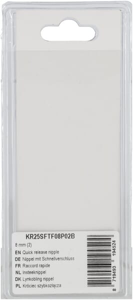 Racor de acoplamiento rápido 8 mm (2 uds.) 5 Racor de acoplamiento rápido 8 mm (2 uds.) - Imagen 5