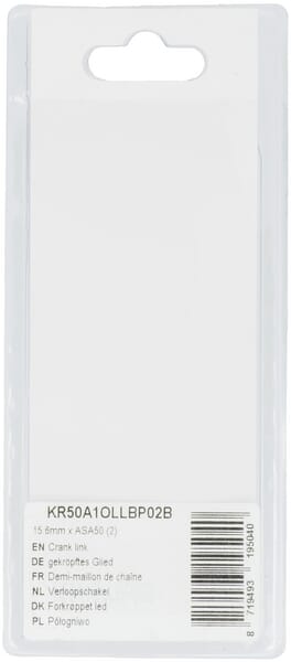Eslabón de empalme acodado 15,6 mm x ASA50 (2 uds.) 3 Eslabón de empalme acodado 15,6 mm x ASA50 (2 uds.) - Imagen 3
