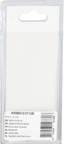 Tuerca autoblocante M10x1.0 (10 uds.) 4 Tuerca autoblocante M10x1.0 (10 uds.) - Imagen 4