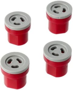Boquilla pulverización roja 80° (6 uds.)