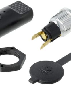 Conector hembra y enchufe macho 2 pines (2 uds.)