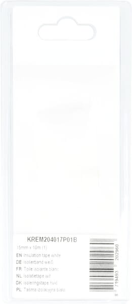 Cinta aislante blanca 15 mm x 10 m (1 ud.) 5 Cinta aislante blanca 15 mm x 10 m (1 ud.) - Imagen 5