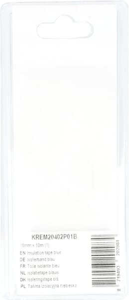 Cinta aislante azul 15 mm x 10 m (1 ud.) 5 Cinta aislante azul 15 mm x 10 m (1 ud.) - Imagen 5