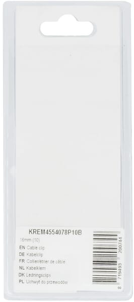 Clip abrazadera cable 16 mm (10 uds.) 3 Clip abrazadera cable 16 mm (10 uds.) - Imagen 3