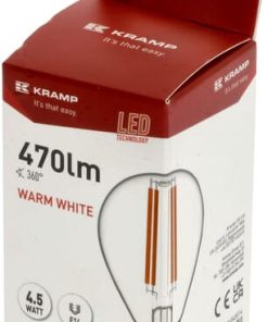 Bombilla Filamento LED - Globo G45 E14 4,5 W