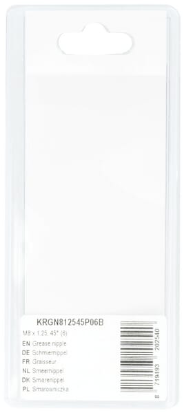 Engrasador M8 x 1,25 45° (6 uds.) 3 Engrasador M8 x 1,25 45° (6 uds.) - Imagen 3