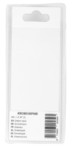 Engrasador M8 x 1,0 90° (6 uds.) 3 Engrasador M8 x 1,0 90° (6 uds.) - Imagen 3
