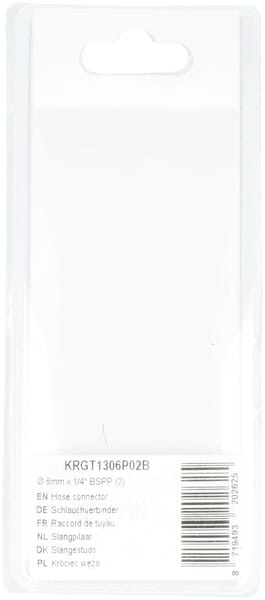 Conexión para manguera Ø6 mm x 1/4" BSPP (2 uds.) 3 Conexión para manguera Ø6 mm x 1/4" BSPP (2 uds.) - Imagen 3