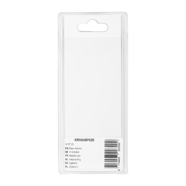 Grillete tipo lira 5/16" (2 uds.) 3 Grillete tipo lira 5/16" (2 uds.) - Imagen 3