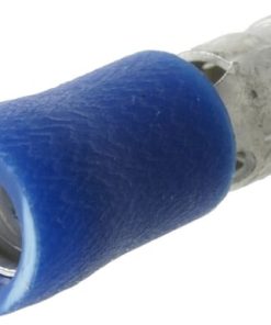 Conector tipo bala macho, azul Ø5 mm - 1,5-2,5 mm² (6 uds.)