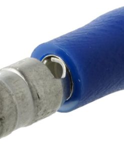 Conector tipo bala macho, azul Ø5 mm - 1,5-2,5 mm² (6 uds.)