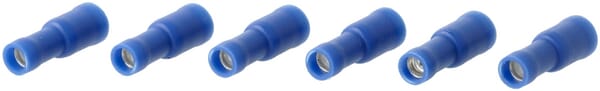Conector tipo bala hembra, azul Ø4 mm - 1,5-2,5 mm² (6 uds.) 8 Conector tipo bala hembra, azul Ø4 mm - 1,5-2,5 mm² (6 uds.) - Imagen 8