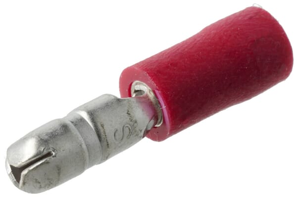 Conector tipo bala macho, rojo Ø4 mm - 0,5-1,0 mm² (6 uds.) 8 Conector tipo bala macho, rojo Ø4 mm - 0,5-1,0 mm² (6 uds.) - Imagen 8