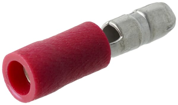 Conector tipo bala macho, rojo Ø4 mm - 0,5-1,0 mm² (6 uds.) 9 Conector tipo bala macho, rojo Ø4 mm - 0,5-1,0 mm² (6 uds.) - Imagen 9