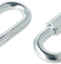 Mosquetón recto tipo Maillon Ø10 mm (2 uds.)