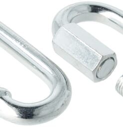 Mosquetón recto tipo Maillon Ø10 mm (2 uds.)