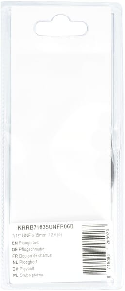 Perno de arado 7/16" UNF x 35 mm, 12.9 (6 uds.) 3 Perno de arado 7/16" UNF x 35 mm, 12.9 (6 uds.) - Imagen 3