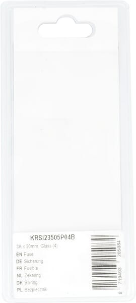 Fusible 3 A x 20 mm, Vidrio (4 uds.) 4 Fusible 3 A x 20 mm, Vidrio (4 uds.) - Imagen 4