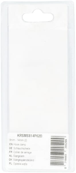 Abrazadera para manguera 8 mm- 14 mm (2 uds.) 4 Abrazadera para manguera 8 mm- 14 mm (2 uds.) - Imagen 4