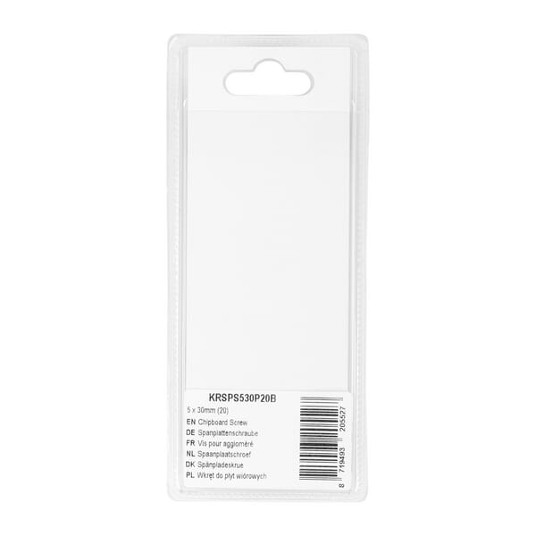 Tornillo para madera 5 x 30 mm (20 uds.) 6 Tornillo para madera 5 x 30 mm (20 uds.) - Imagen 6