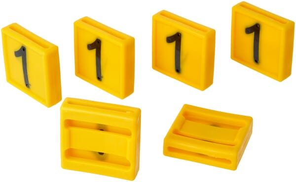Placa numérica nº: 1 (6 uds.) 5 Placa numérica nº: 1 (6 uds.) - Imagen 5