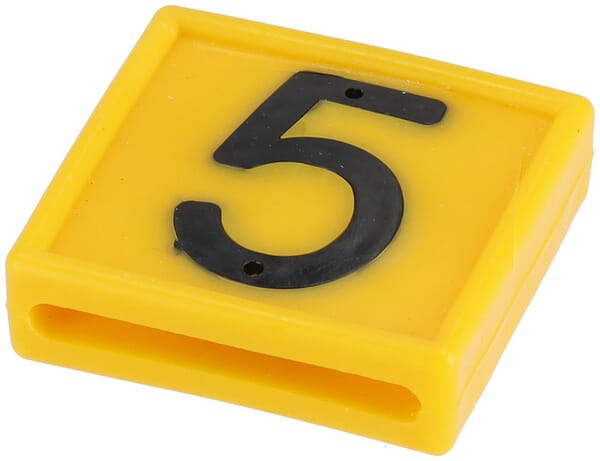Placa numérica nº: 5 (6 uds.) 5 Placa numérica nº: 5 (6 uds.) - Imagen 5