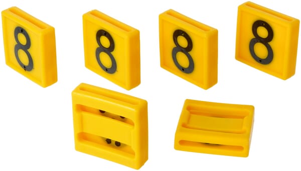 Placa numérica nº: 8 (6 uds.) 5 Placa numérica nº: 8 (6 uds.) - Imagen 5