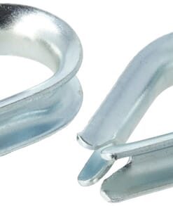 Guardacabo para cable Ø8 mm - 33x24 mm (2 uds.)