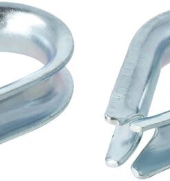 Guardacabo para cable Ø12 mm - 47x28 mm (2 uds.)