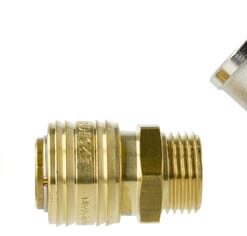 Enchufe rápido Euro 2 vías 1/2" (1 ud.)