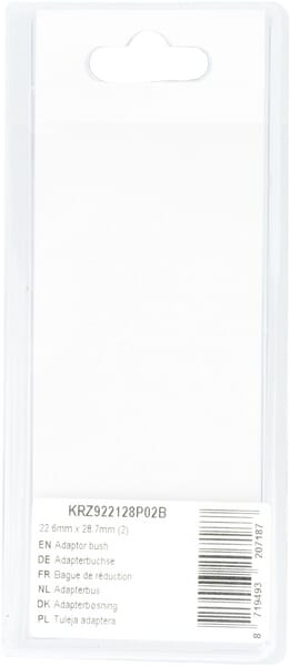 Casquillo adaptador 22,6 mm x 28,7 mm (2 uds.) 5 Casquillo adaptador 22,6 mm x 28,7 mm (2 uds.) - Imagen 5