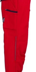 Pantalón de trabajo unisex, rojo-azul, talla 3XL, Kramp Original