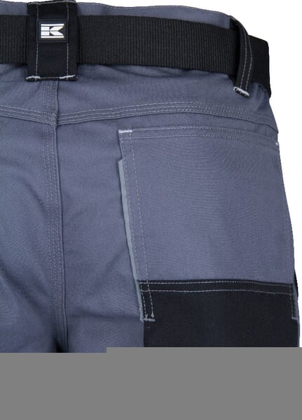 Pantalón de trabajo unisex, gris-negro, talla L, Kramp Original 21 Pantalón de trabajo unisex, gris-negro, talla L, Kramp Original - Imagen 21
