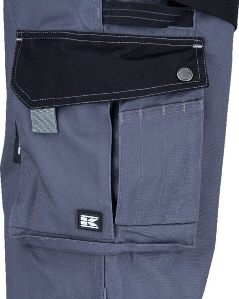 Pantalón de trabajo unisex, gris-negro, talla L, Kramp Original 24 Pantalón de trabajo unisex, gris-negro, talla L, Kramp Original - Imagen 24