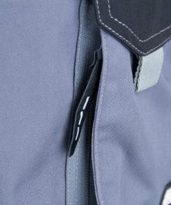 Pantalón de trabajo unisex, gris-negro, talla L, Kramp Original 64 Pantalón de trabajo unisex, gris-negro, talla L, Kramp Original