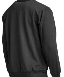Sudadera polo, color negro, XS