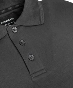Sudadera polo, color negro, 4XL