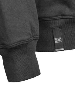 Sudadera polo, color negro, XL