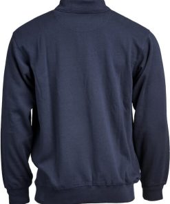 Sudadera polo, color azul marino, XS 67 Sudadera polo, color azul marino, XS