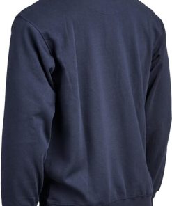 Sudadera polo, color azul marino, L 68 Sudadera polo, color azul marino, L