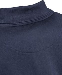 Sudadera polo, color azul marino, L 74 Sudadera polo, color azul marino, L