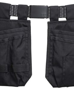 Bolsillos colgantes negros