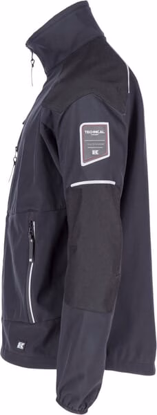 Softshell de hombre, negro, L, de - Imagen 7