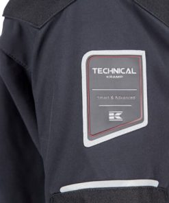 Softshell de hombre, negro, 2XL, de Kramp